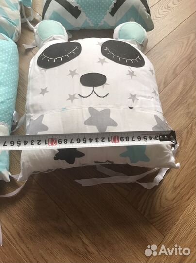 Бортики подушки в детскую кроватку