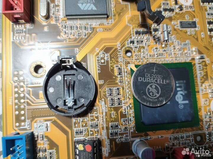 Держатель батарейки CR2032. Микрофон электретный