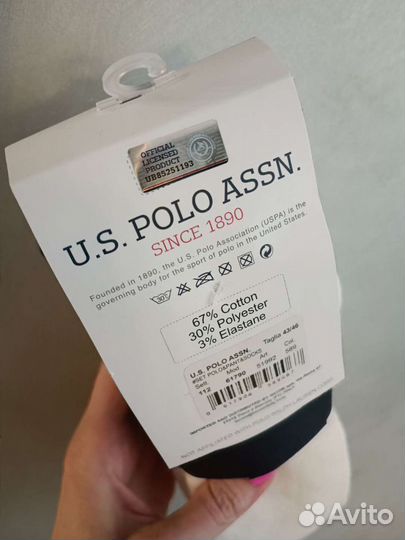 Носки спортивные U.S. Polo Assn/оригинал