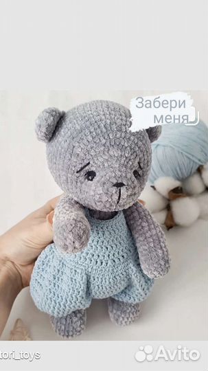 Игрушки ручной работы плюшевые