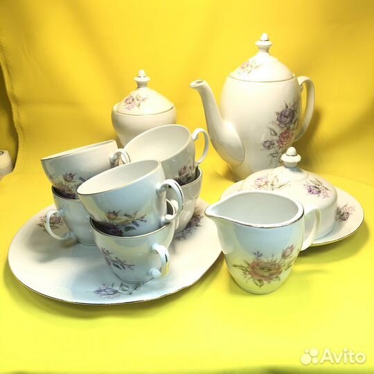 К.1044 Сервиз чайный Pocelana Польша 70-80гг