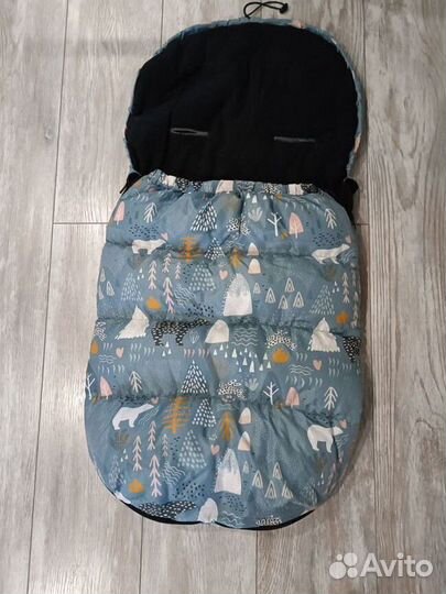 Зимний конверт в коляску