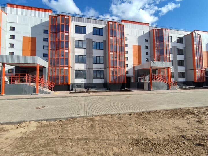 1-к. квартира, 39,6 м², 1/4 эт.