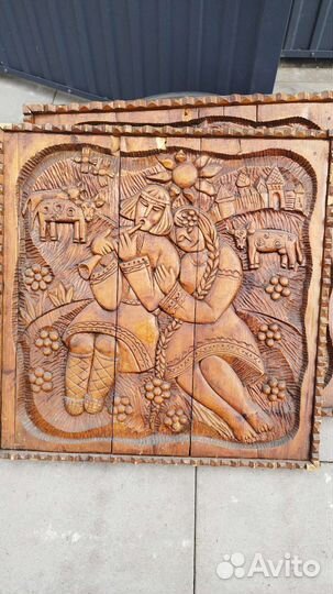 Картины резьба по дереву