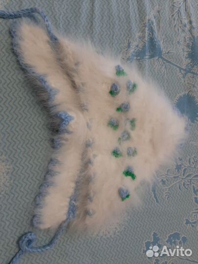 Шапка пуховая кролик