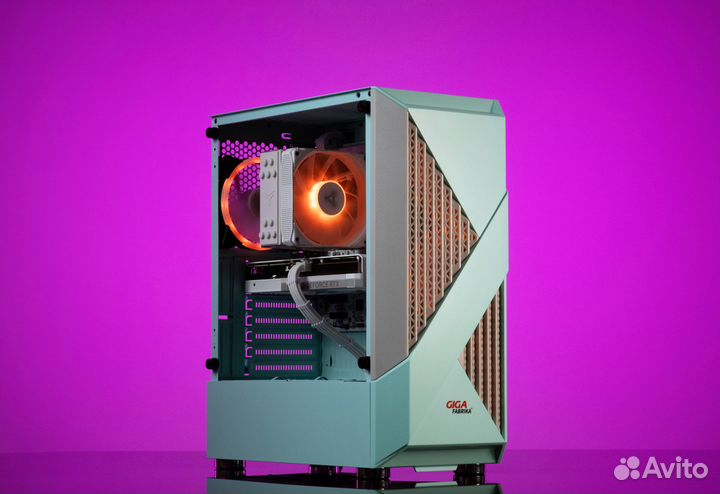 Игровой компьютер diablo471 RTX 2060 Super 8GB MSI ventus 2X OC б.у. Ryzen 5 5600 Evesky firerose F3