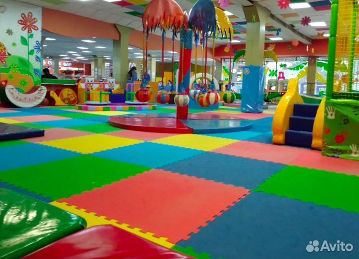 Мягкие модульные детские коврики-пазлы