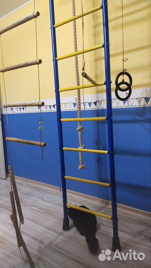 Шведская стенка напольная бу