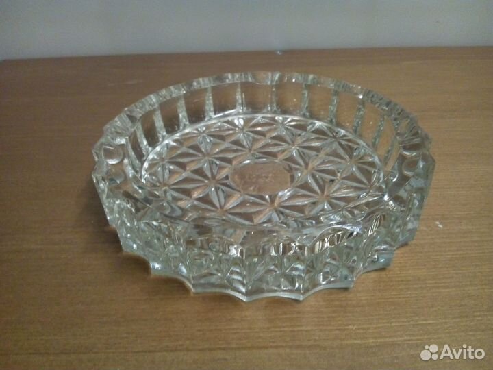 Хрустальная пепельницы 2 шт. СССР