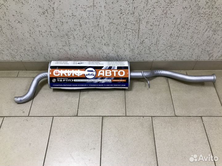 Глушитель на Ваз 1118 Калина