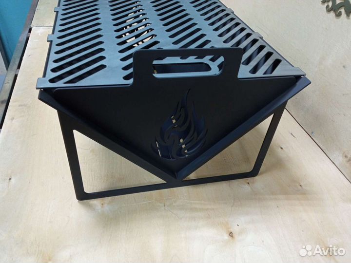 Мангал-гриль, 2в1, разборный