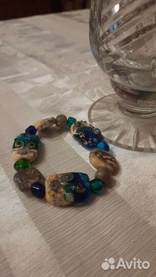 Браслет. Муранское стекло