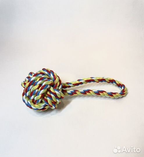 Канатные игрушки для собак