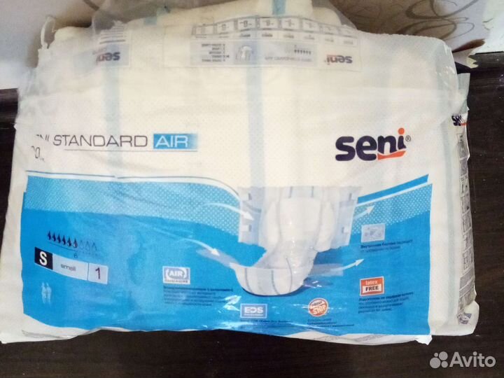 Памперсы для взрослых seni S 1
