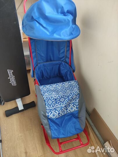 Коляска санки