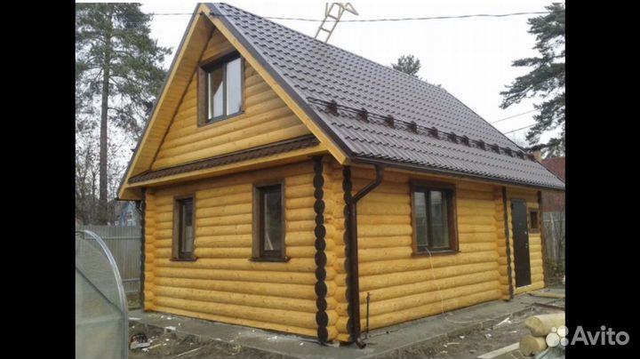 Срубы дома под ключ