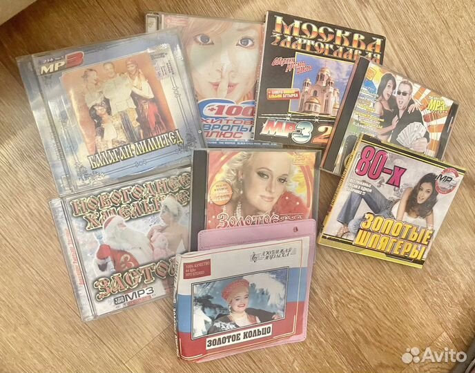 Диски CD, MP3, DVD