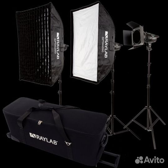 Комплект импульсного света Raylab Axio III 300