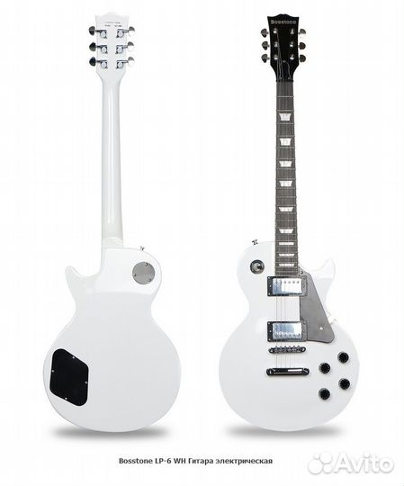 Bosstone LP-6 BK Гитара типа Леспол