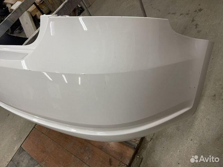 Задний бампер на поло