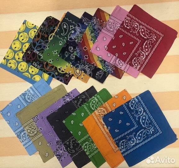 Банданы новые,разноцветные