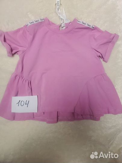 Платье для девочки летнее 104, 110, 128