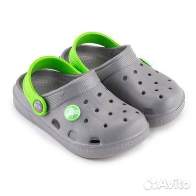 BR1814 серый р.25 Обувь детская пляжная