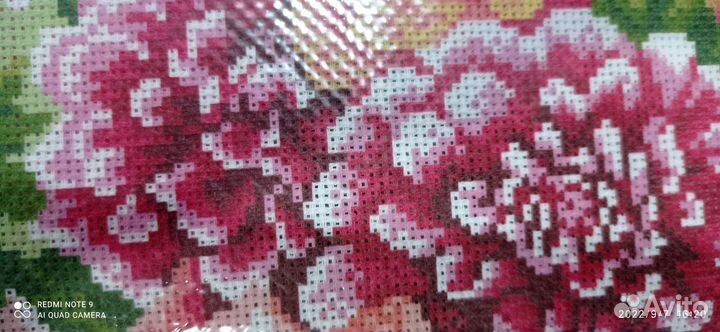 Канва с нанесенным рисунком. Матрёнин Посад