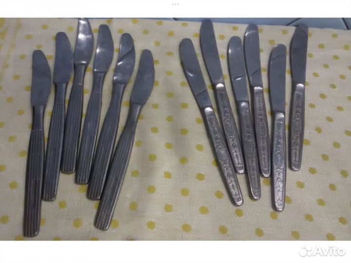 Ножи,вилки, ложки, тарелки-все для кухни