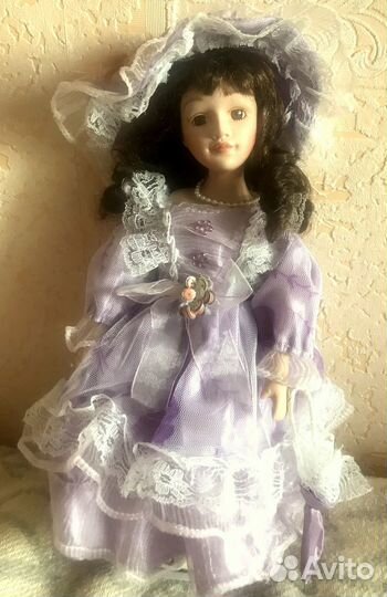 Кукла коллекционная керамика