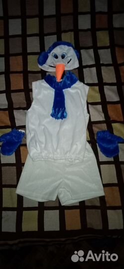 Костюм снеговика