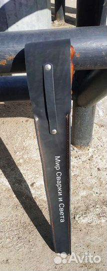 Набор шампуров в кожаном чехле