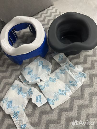 Дорожный горшок, накладка на унитаз