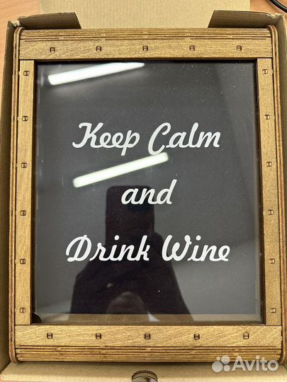 Копилка для винных пробок Keep Calm