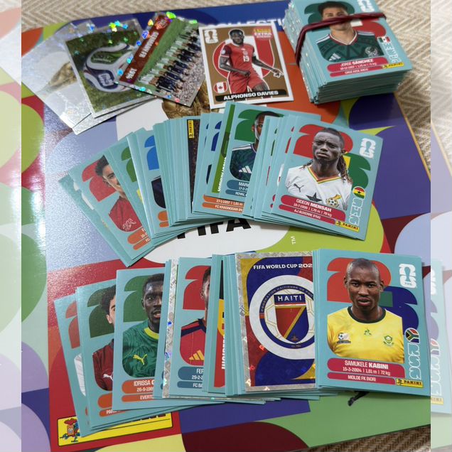 Наклейки panini fifa world cup 2026
