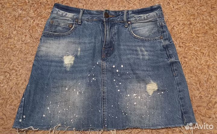 Джинсовая юбка