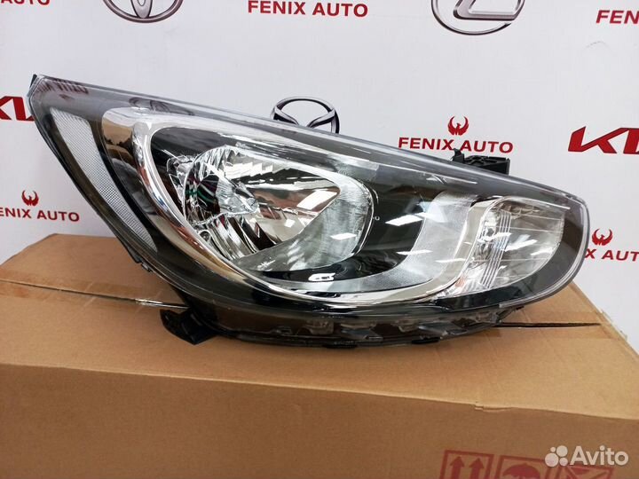 Фара Правая / Левая Hyundai Solaris 2010-2014 год
