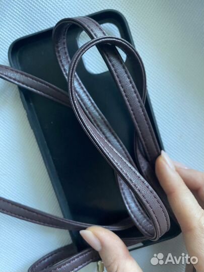 Чехол на iPhone 11 pro max кожаный