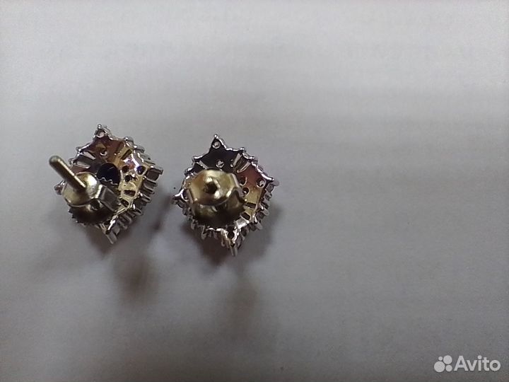 Серьги серебро