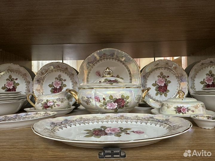 Чешский обеденный сервиз 