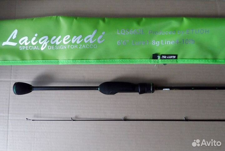 Спиннинг Hearty Rise Laiquendi 662L (тест 1-8г)