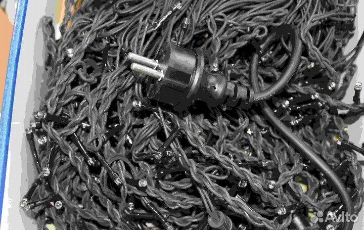 Гирлянда бахрома 25м