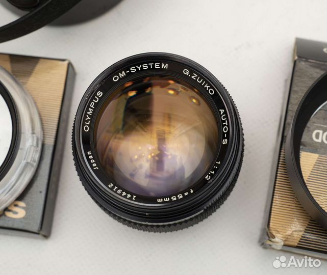 Olympus Zuiko om 1.2/55 nikon