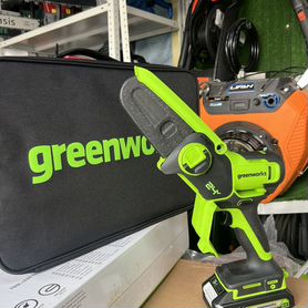 Цепная мини-пила Greenworks G24MCS10 24V 2008207