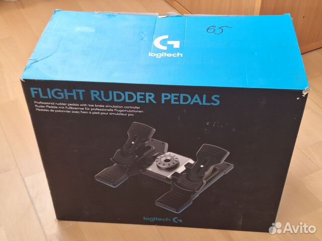 Педали для авиасимулятора Logitech Flight Pedals купить в Красногорске ...