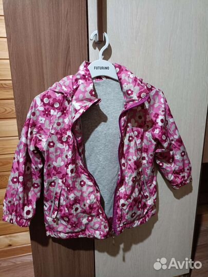 Ветровка для девочки 98