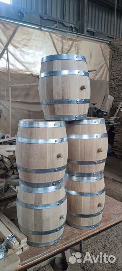 Дубовые бочки из кавказского дуба для коньяка