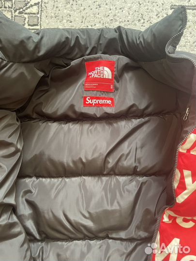 Пуховик supreme the north face