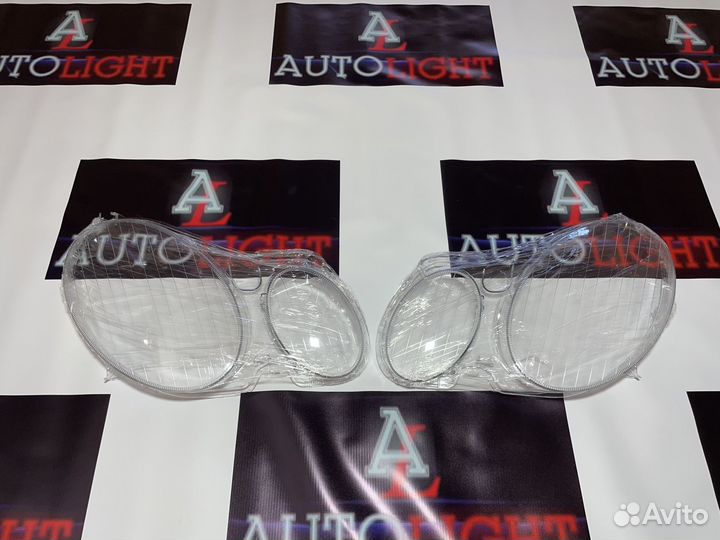 Стекла фар Mercedes Benz E-Class W211 2002-2009