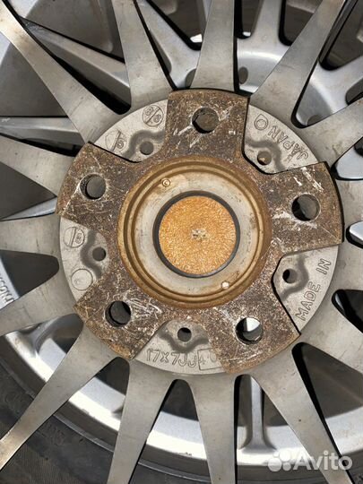 Колеса в сборе r17 летние